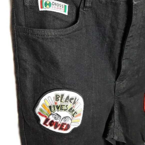 Cross Colours Patch Denim Jeans